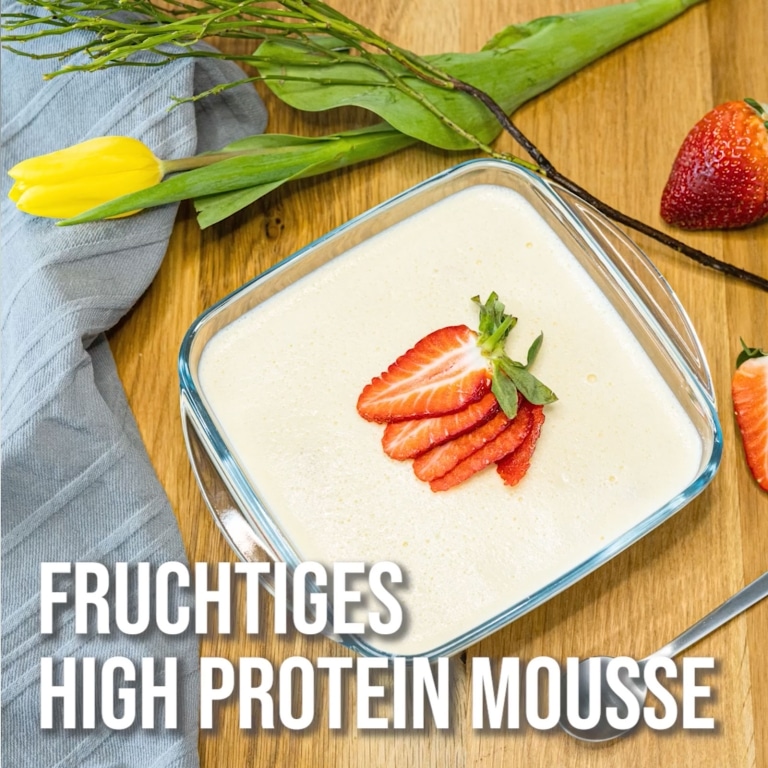 Low Carb High Protein Mousse Rezept