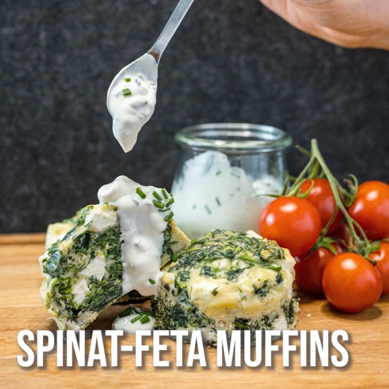 Spinat Feta Muffins Morefit Rezept